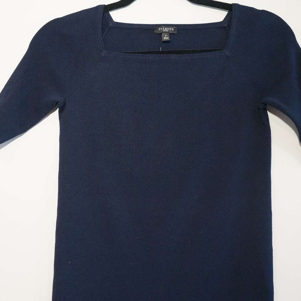Talbots Navy top